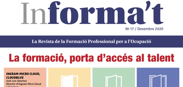 La Revista INFORMA’T, del Consorcio para la Formación Contínua de Catalunya, dedica un espacio al pr